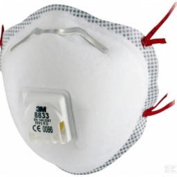 8833P10 Staubmaske FFP3+V