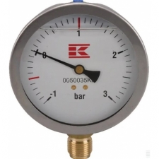 0050035KR Manometer 1/2" 100 mm+Glyzerin -