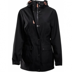 Shell-Jacke, Damen, Anthrazit